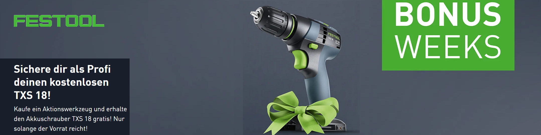 Festool Bonus Week Aktion